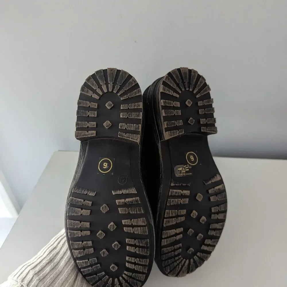 NEW Women's Charleston Shoe Company Black Boots Barcelona 6 - Picture 3 of 8